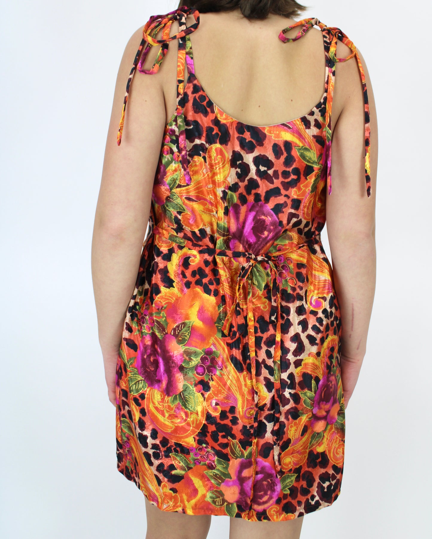 Amigas Cheetahs Slip Dress