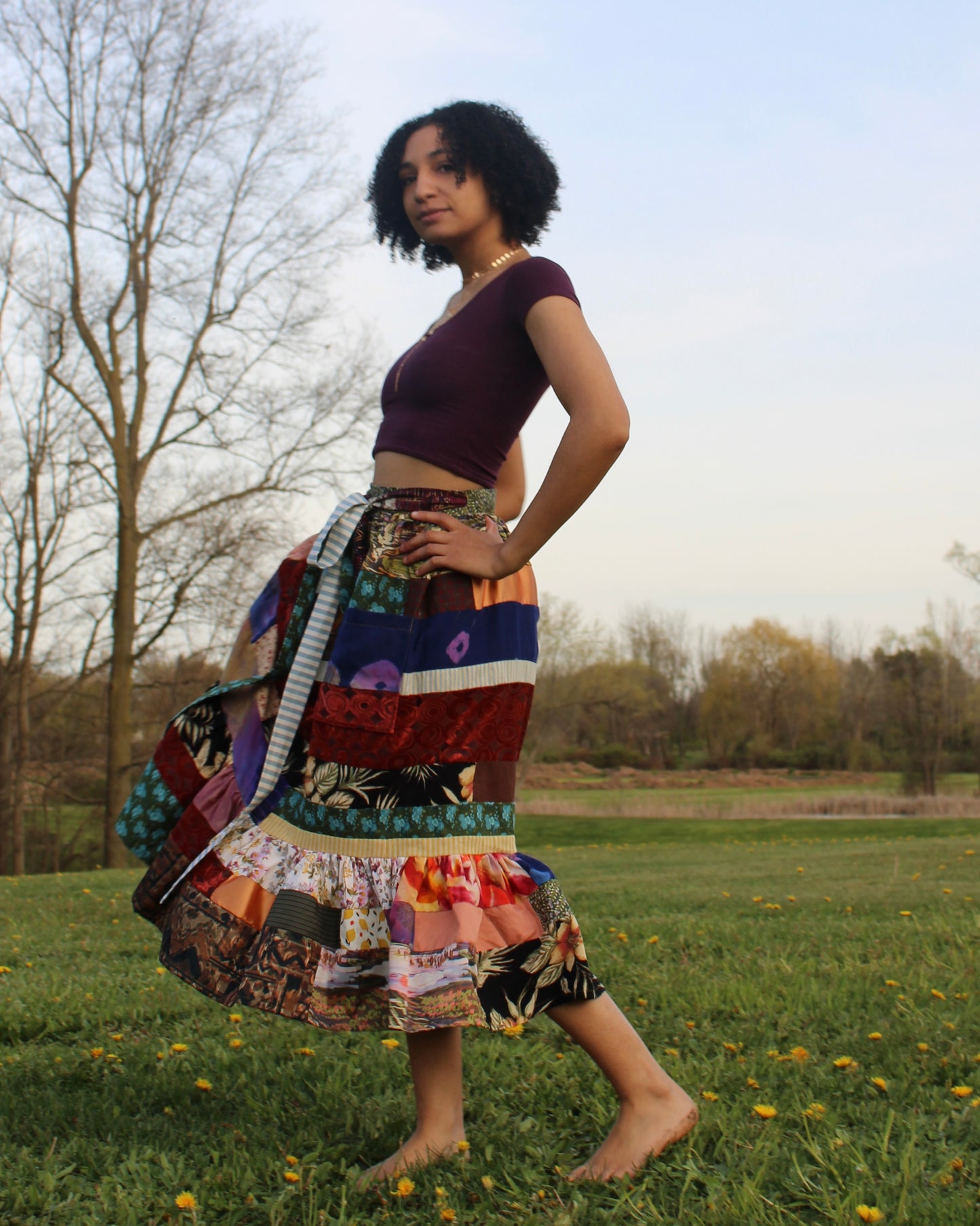 Cosmic Blues Skirt