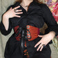 Raspberry Corset Belt