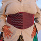 Plum Corset Belt