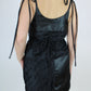 Black Cat Slip Dress