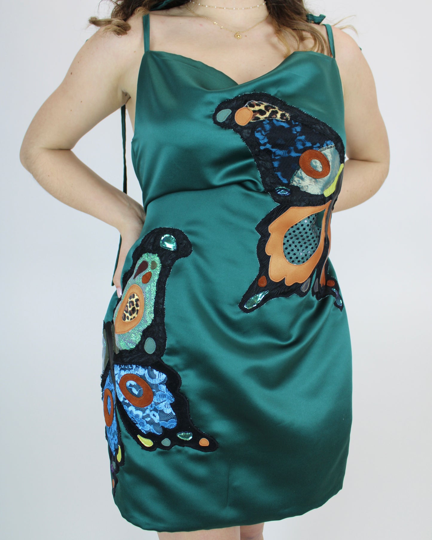 Papillon Slip Dress