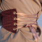 Plum Corset Belt
