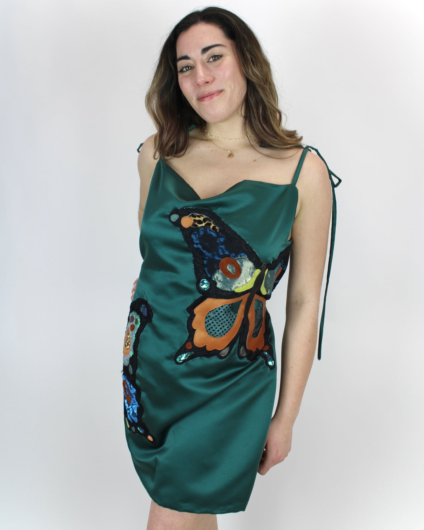 Papillon Slip Dress